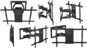 100kg Uchwyt do Telewizora 50-120 cali VX-502 Ultra Mocny Wieszak TV Uniwersalny 3