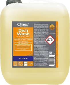 Płyn myjący do zmywarek CLINEX DishWash Premium, 10l - 1