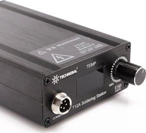 Zestaw Stacja Lutownicza Spawarka 75W Techrebal Grot T12A + Akcesoria 5