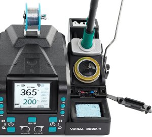 Stacja Lutownicza Yihua 982D-III Termopęseta Uchwyt PCB Pęseta Topnik Kapton 2