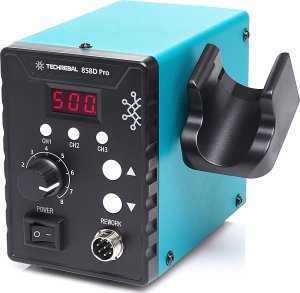 Spawarka Plastiku Lutownica Hot Air Techrebal 858D Pro Dysza But 3 Kanały Pamięci 8