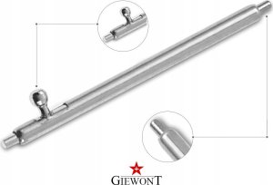 Giewont Teleskop Stalowy 18 mm do Pasek/Bransoleta SMARTWATCH GWT18 3