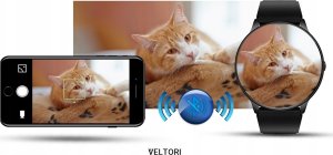 Smartwatch Giewont Smartwatch Veltori VT160-1 Czarny Pasek Silikonowy 10