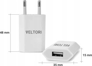 ŁADOWARKA do Smartwatch VELTORI POWER ON USB 5V 1A VTL1 Uniwersalna 4