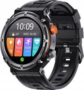 Smartwatch Veltori VT130-1 Czarny Pasek Silikonowy 1