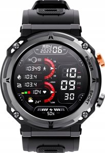Smartwatch Giewont Smartwatch Veltori VT130-1 Czarny Pasek Silikonowy 3