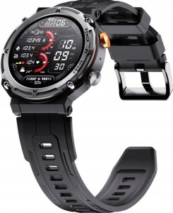 Smartwatch Giewont Smartwatch Veltori VT130-1 Czarny Pasek Silikonowy 7