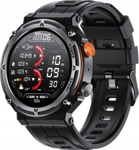 Smartwatch Giewont Smartwatch Veltori VT130-1 Czarny Pasek Silikonowy 9