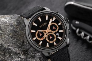 Zegarek Męski Skmei 2071LBKBK + BOX 4