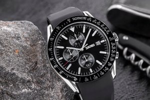 Zegarek Męski Skmei 9253PSIBK + BOX 3