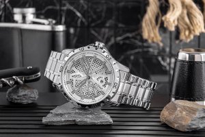 Zegarek Męski Skmei 9337SI + BOX 6