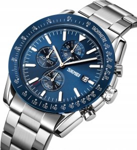 Zegarek Męski Skmei 9253SIBU + BOX 3