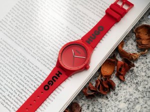 Zegarek Męski Hugo Lit For Him Red 1530346 + BOX 3