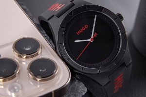 Zegarek Męski Hugo Lit For Him Black 1530343 + BOX 2