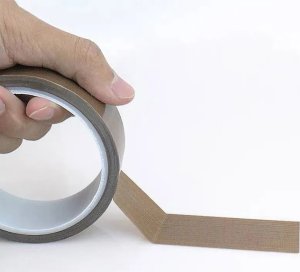 Taśma Teflonowa do Zgrzewarki Pakowarki z Klejem 10mm x 10m HQ 3