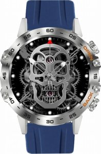 Zegarek męski SMARTWATCH GRAVITY ASTON GT9-3 srebrny/ 3 paski 3