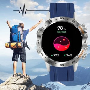 Zegarek męski SMARTWATCH GRAVITY ASTON GT9-3 srebrny/ 3 paski 5