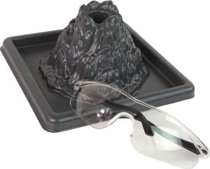 Zestaw 2w1 DIY Wulkan Wykopaliska Gips Erupcja LEAN Toys 3