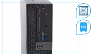 Komputer Dell Optiplex 7040 Sff Intel Core i5 8GB DDR4 256GB SSD Windows 10 3
