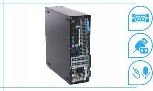Komputer Dell Optiplex 7040 Sff Intel Core i5 8GB DDR4 256GB SSD Windows 10 6