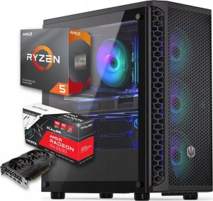 Komputer BSG Striker V9 AMD Ryzen 5 Radeon RX 6600 16GB DDR4 512GB SSD Windows 11 1