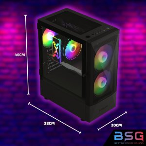 Komputer BSG Venom V3 AMD Ryzen 5 16GB DDR4 1000GB SSD Windows 11 5