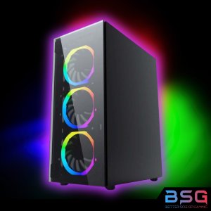 Komputer BSG Raptor V4 Intel Core i7 GeForce RTX 3060 32GB DDR3 1000GB SSD Windows 10 4