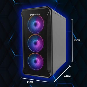 Komputer BSG Raptor V6 AMD Ryzen 7 GeForce RTX 3060 16GB DDR4 1000GB SSD Windows 11 7