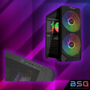 Komputer BSG Striker V2 Intel Core i7 NVIDIA GeForce RTX 3050 16GB DDR3 1000GB SSD Windows 10 4