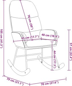 vidaXL Fotel bujany, ciemnozielony, tapicerowany aksamitem 9