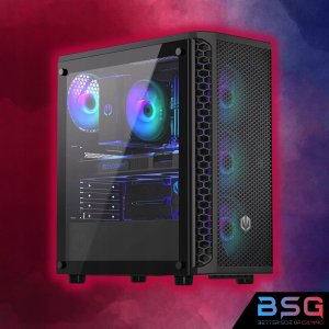 Komputer BSG Striker V5 AMD Ryzen 5 GeForce GTX 1660 SUPER 16GB DDR4 1000GB SSD Windows 11 2