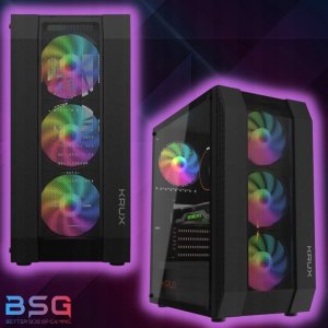 Komputer BSG Striker V4 Intel Core i7 GeForce GTX 1660 SUPER 16GB DDR3 1000GB SSD Windows 10 2