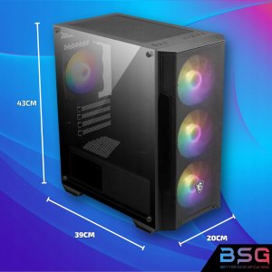 Komputer BSG Raptor V2 Intel Core i7 GeForce RTX 4060 32GB DDR4 1000GB SSD Windows 11 5