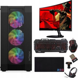 Komputer BSG Striker V4 Intel Core i7 GeForce GTX 1660 SUPER 16GB DDR3 512GB SSD Windows 10 1