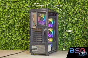Komputer BSG Striker V1 Intel Core i7 NVIDIA GeForce RTX 3050 16GB DDR3 1512GB HDD + SSD Windows 10 3