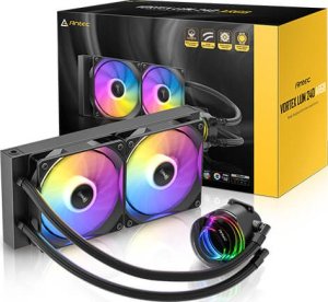 Chłodzenie wodne Antec Vortex Lum 240 Black ARGB 11