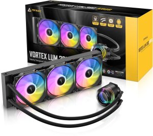 Chłodzenie wodne Antec Vortex Lum 360 Black ARGB (0-761345-40055-8) 11