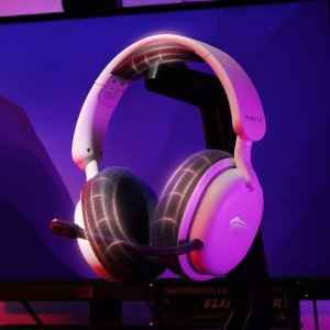 Słuchawki gamingowe Havit Fuxi-H7 (biało-czarny) 2