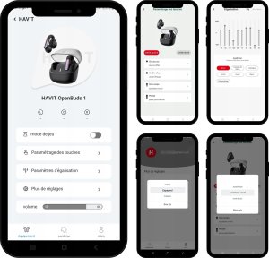 Bezprzewodowe słuchawki TWS Havit TW980 (czarny) 4