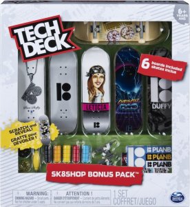 Zestaw 6 deskorolek Tech Deck Plan B 1
