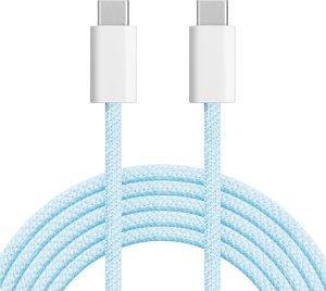Kabel USB Kruger&Matz USB-C - USB-C 1 m Niebieski 2