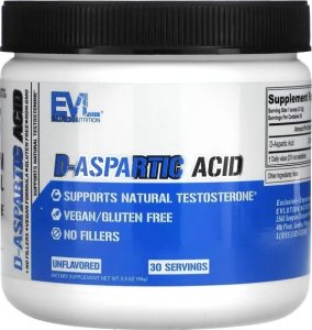 EVLution Nutrition - D-Aspartic Acid, Proszek 94g 1