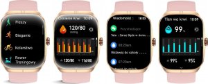 Smartwatch AMOLED Menu PL wodoodporny Valdus VS16 PRO 3