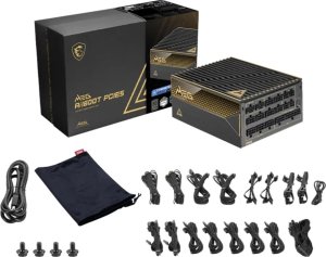 Zasilacz MSI MEG Ai1600T PCIE5 1600W (306-7ZPEX11-CE0) 9