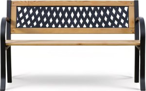 Ławka ogrodowa z oparciem 125 x 77 x 49 cm Sofotel Elion 3