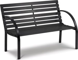 Ławka ogrodowa z oparciem 117,5 x 83 x 57 cm Sofotel Luca 3