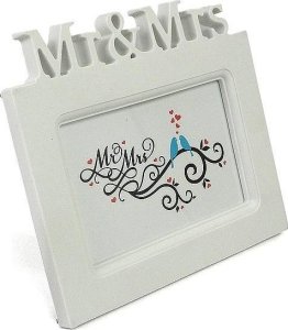 Ramka na zdjęcia 15x10cm Mr&Mrs 1