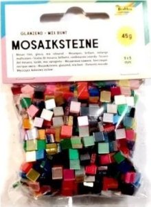 Kamyczki błyszczące 5x5mm 700szt 1