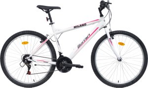 Women's mountain bike BOTTARI MILANO, size 26, white/pink. 1