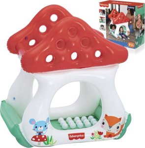 Bestway Dmuchany basenik z kulkami GRZYBEK MUCHOMOREK Fisher Price 93570 1